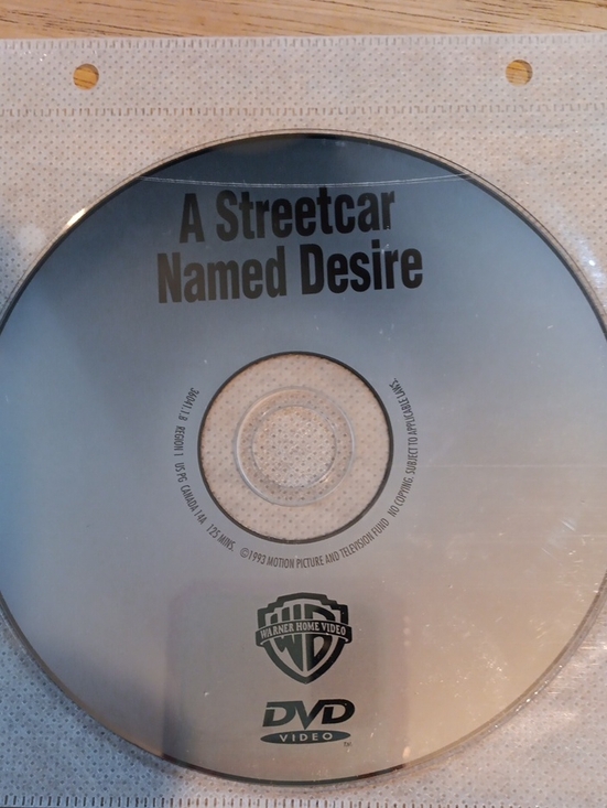 Warner Bros. Other - A Streetcar Named Desire DVD *NO CASE*